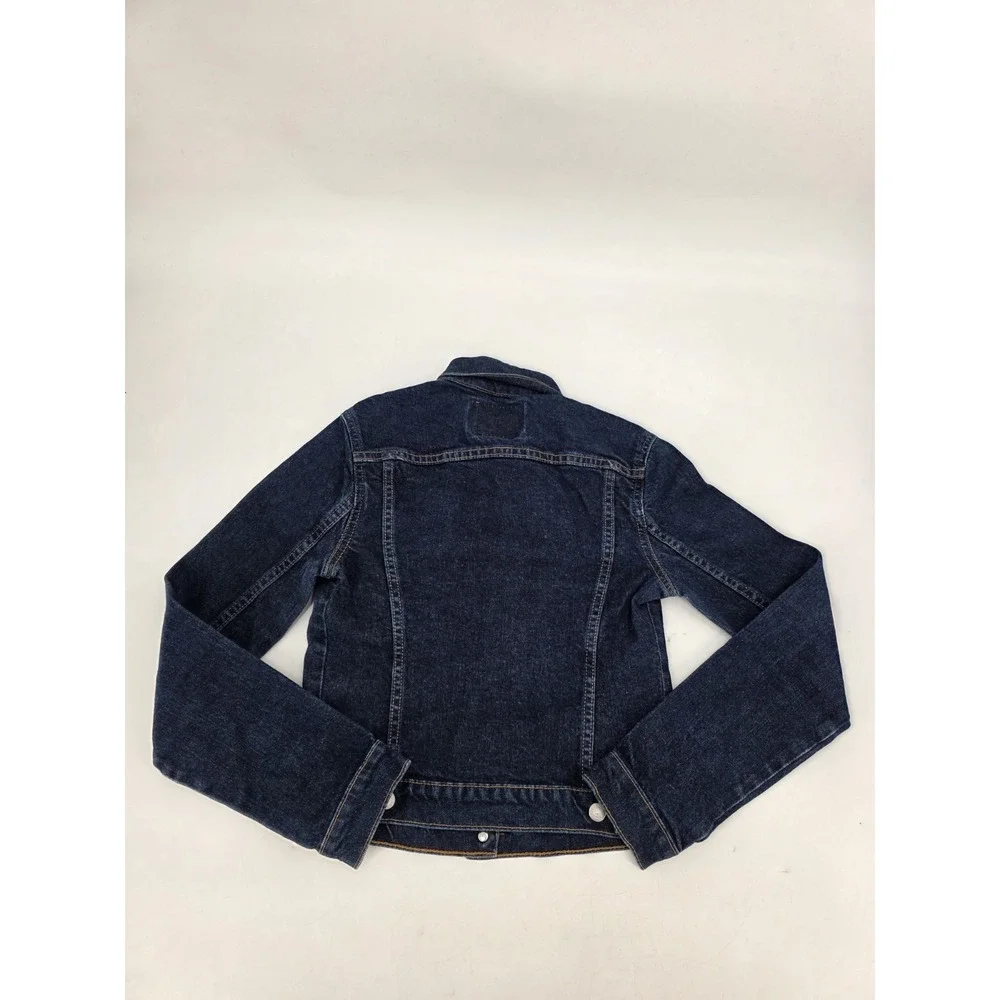 LEVI'S DENIM JACKET‎ BLUE DARK WASH COTTON  #77410-5424 SIZE SMALL - Picture 5 of 9